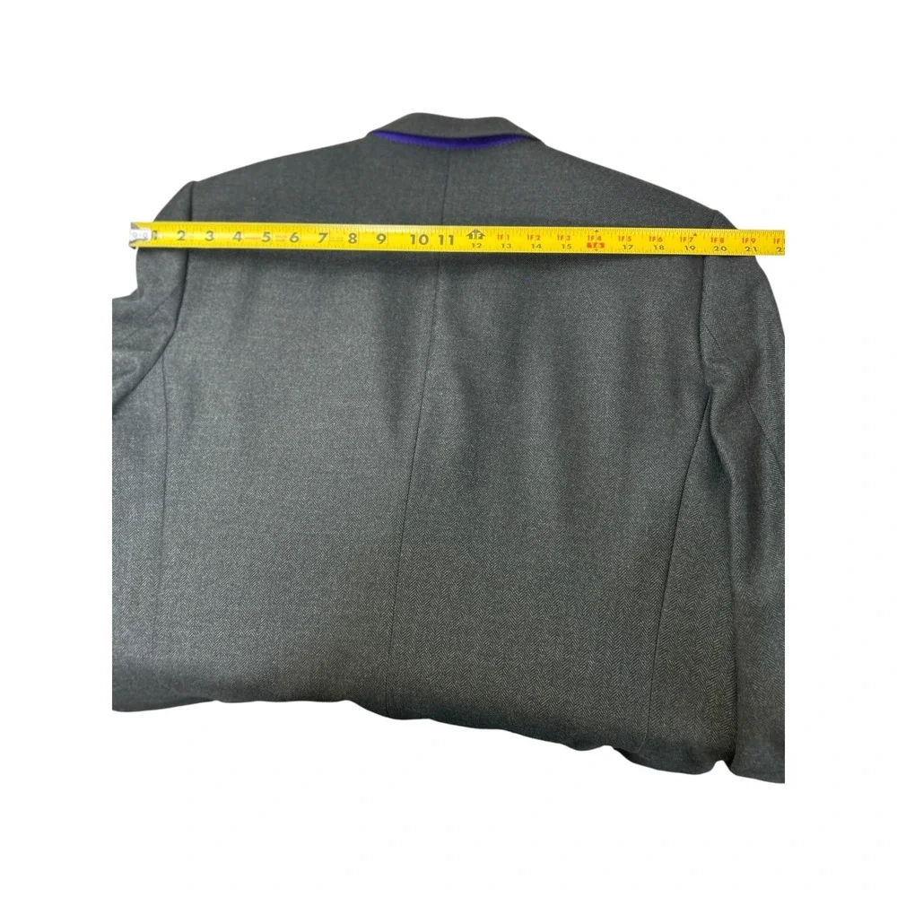 Ted Baker Endurance STALJAK Gray Wool Cashmere Blazer Jacket 42R